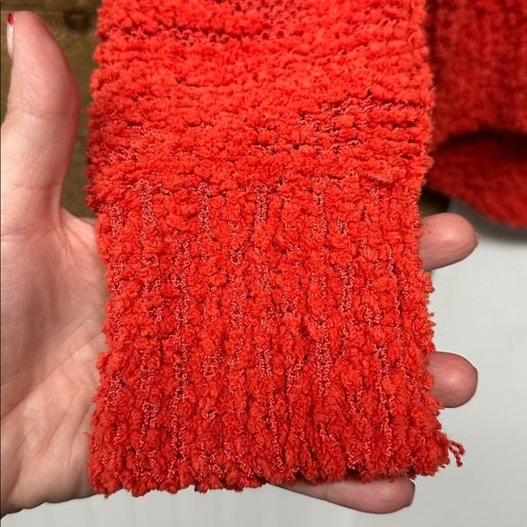 Sanctuary Teddy Bear Sweater in Aurora Red – Size M - Picture 3 of 7